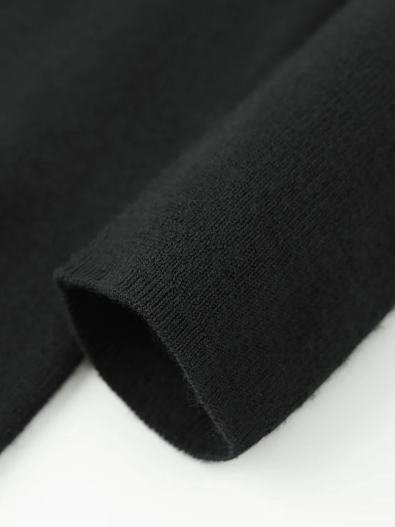 Classic Women's 100% Pure Wool Mock Neck Pullover Sweater for Autumn & Winter - Image 6