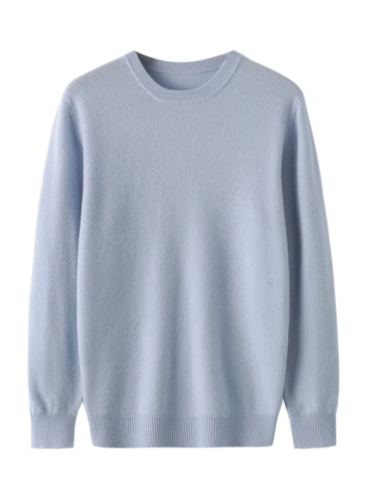 Versatile lightweight cashmere sweater for year-round comfort